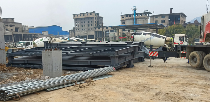 制砂樓安裝中 制砂樓安裝中